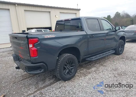 2021 Chevrolet Silverado 1500 4Wd Short Bed Lt Trail Boss из США, поврежденный, VIN 1GCPYFED0MZ348212